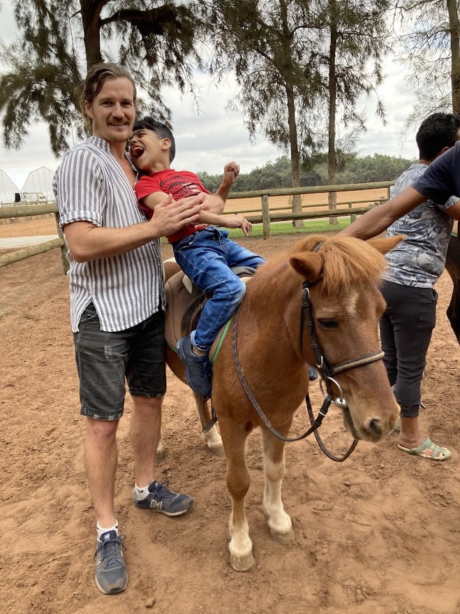 Horseback riding program